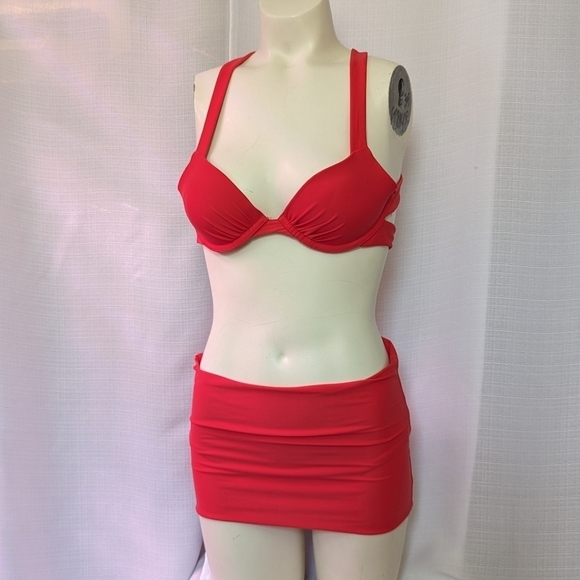 Aerie Convertible Bottom Bikini (M) and Push Up Top (34B)‎ - Picture 4 of 9